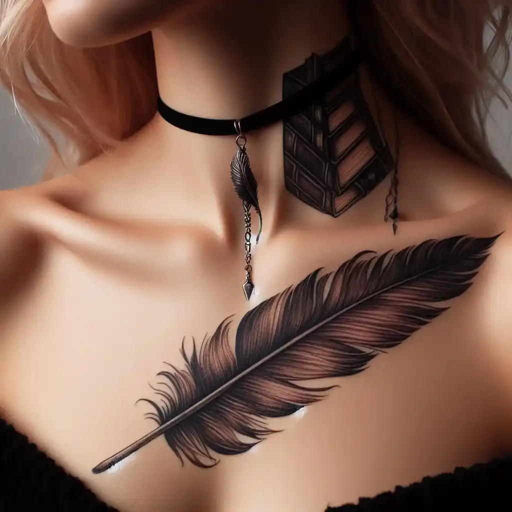 Feather Bookmark