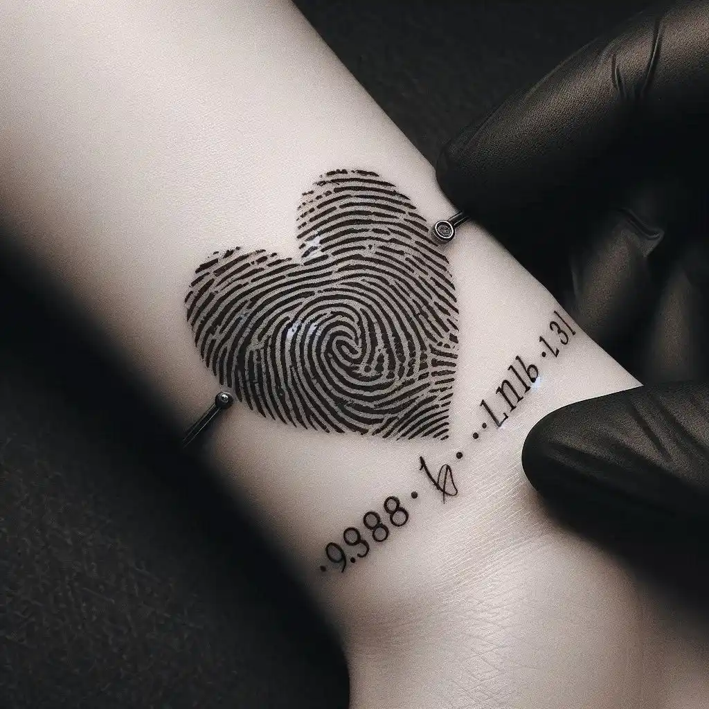 Fingerprint Heart