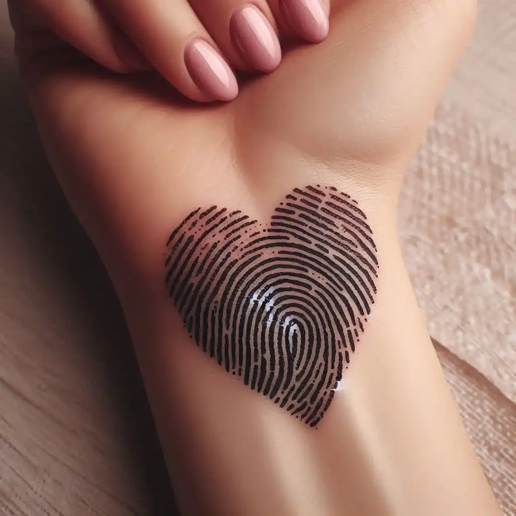 Fingerprint Heart