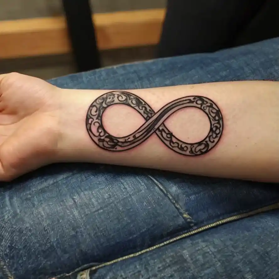 Infinity Symbol with Names