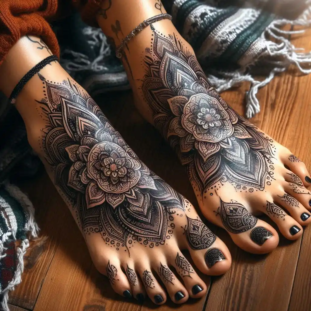 Intricate Mandala Tattoo