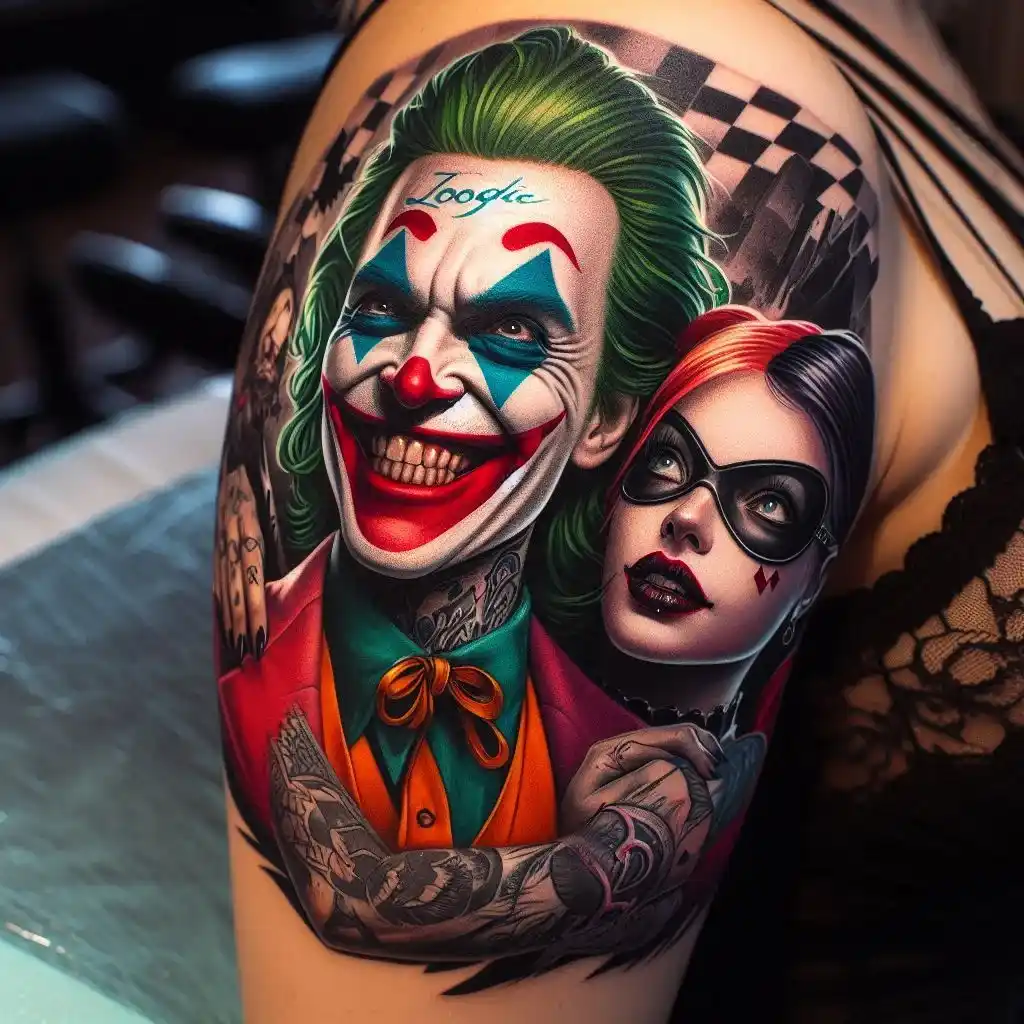 Joker and Harley Quinn