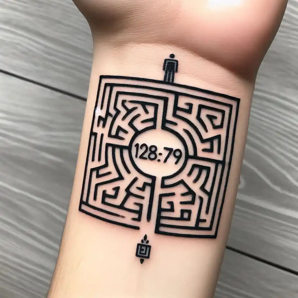 Maze with Date at the End