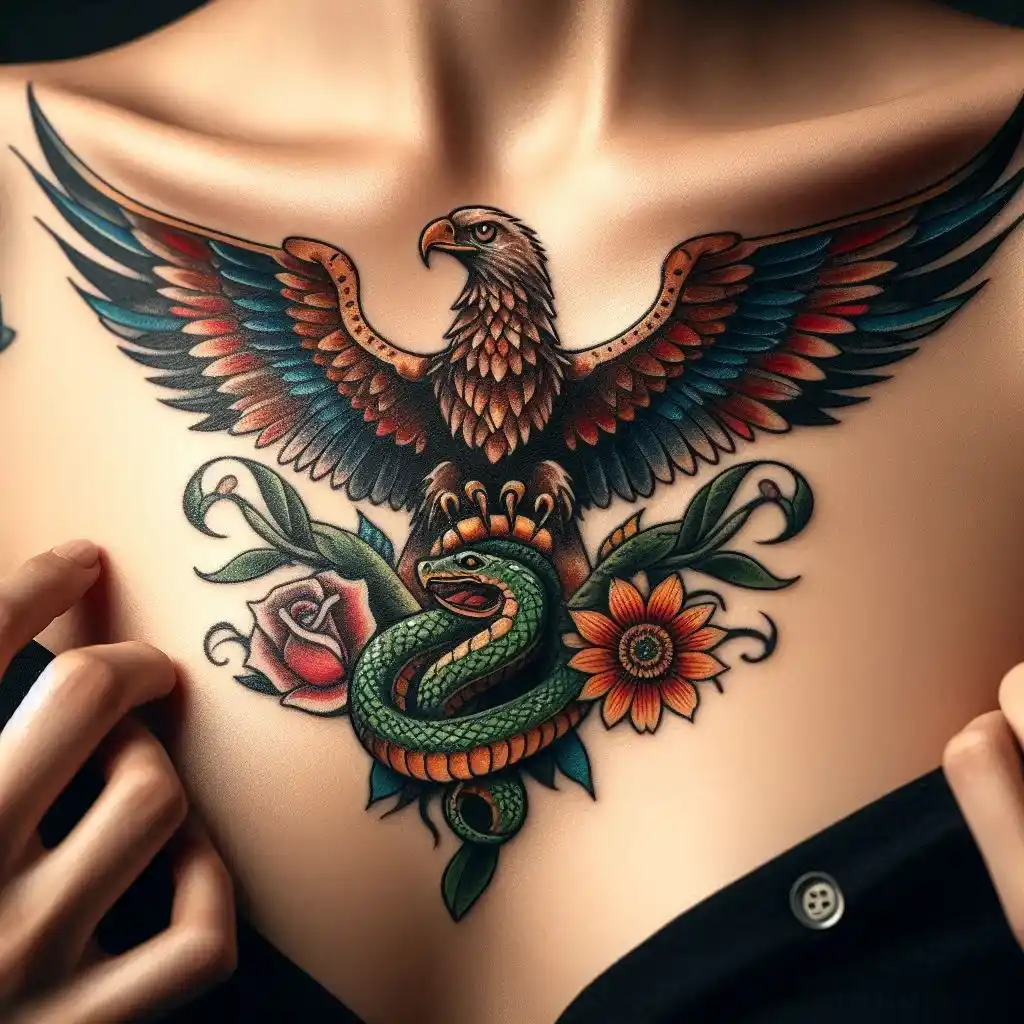 Mexican Eagle and Snake