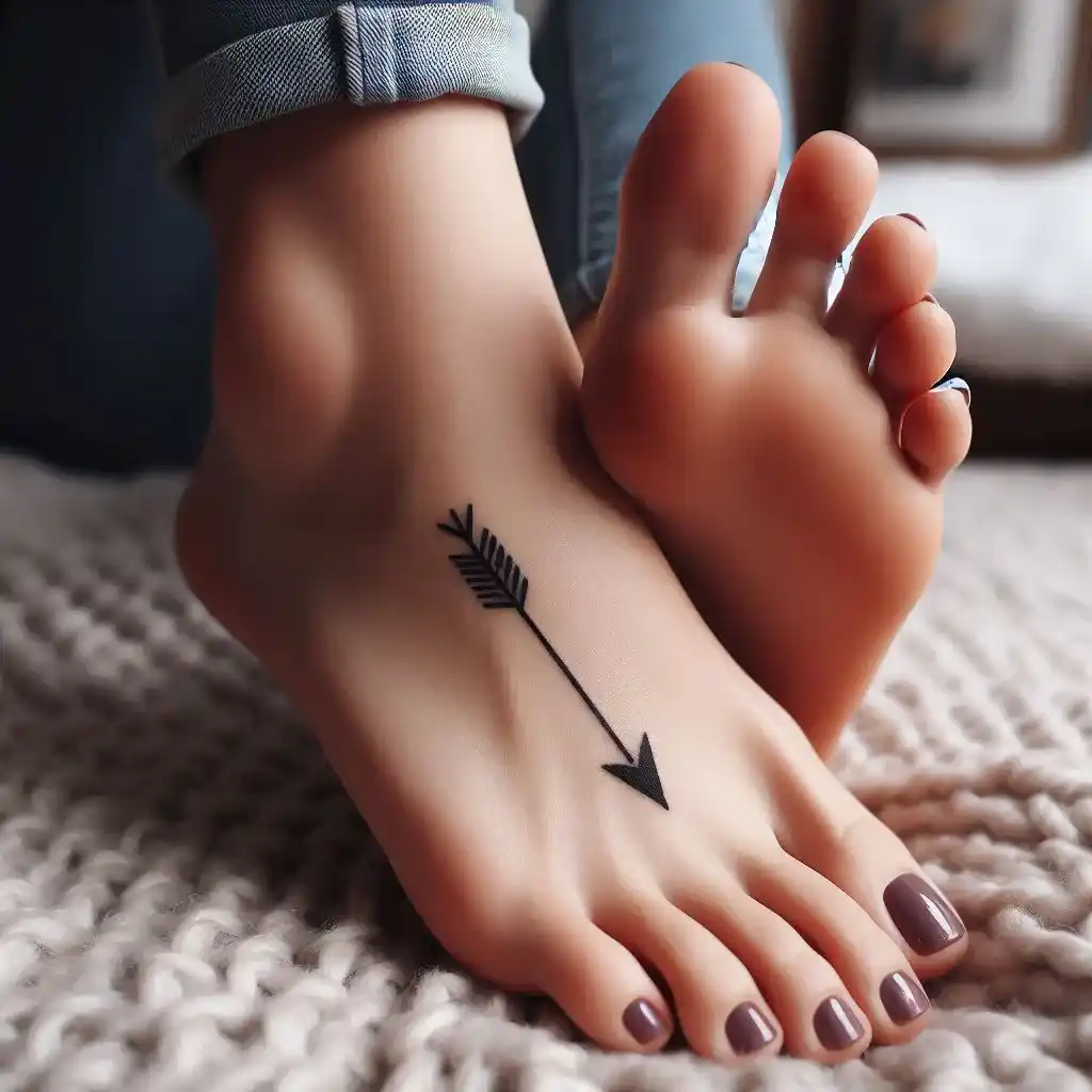 Mini Arrow Tattoo