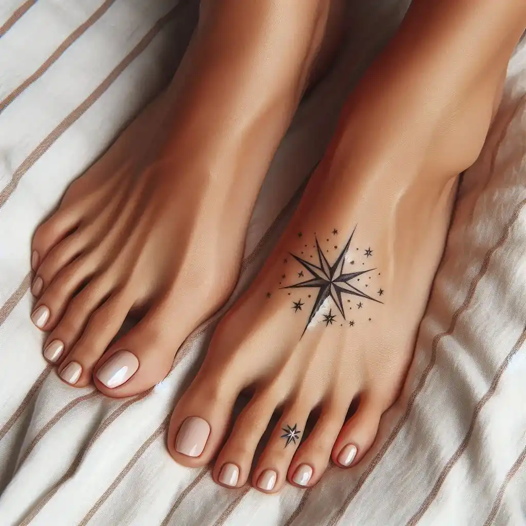 Minimalist Star Tattoo