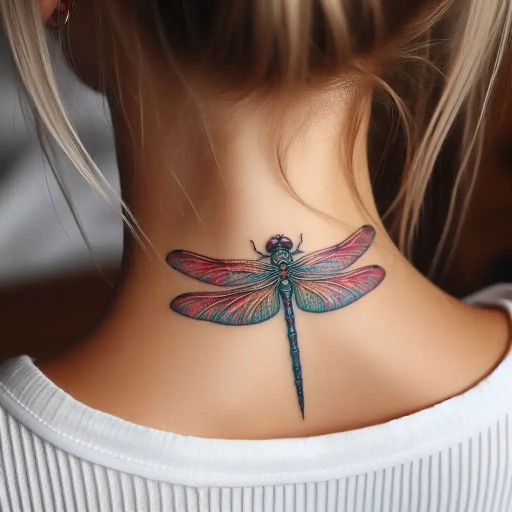 Nape Tattoo