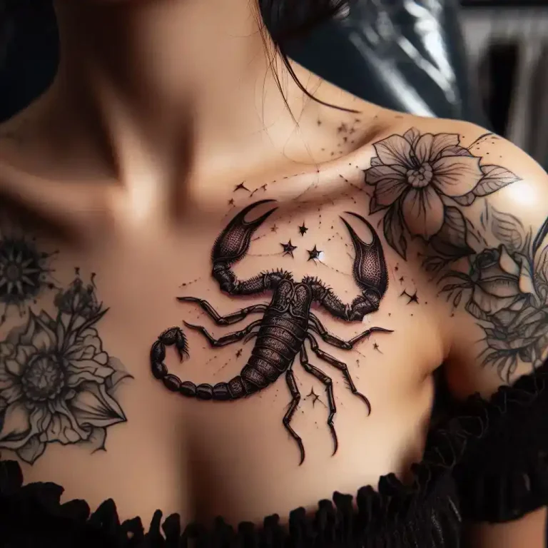 Scorpion Tattoo Design