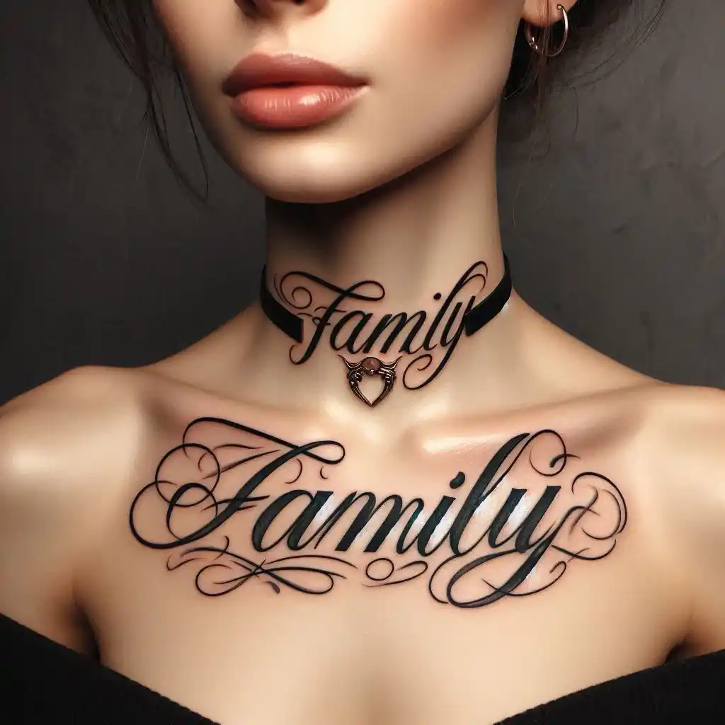 Script Name Tattoo