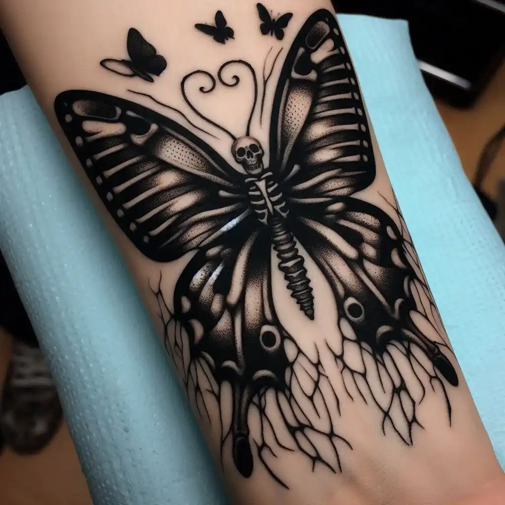 Skeleton Butterfly