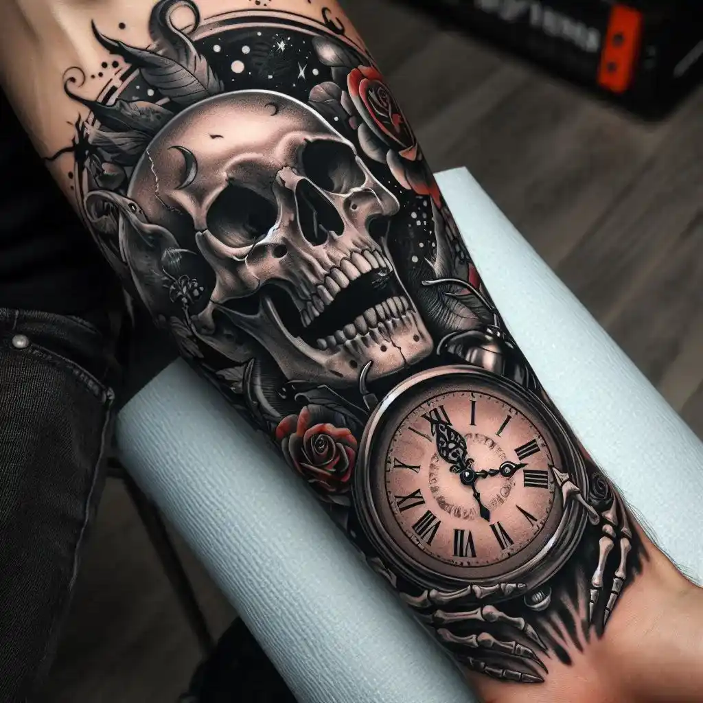 Skeleton Clock