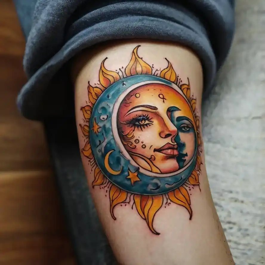 Sun and Moon