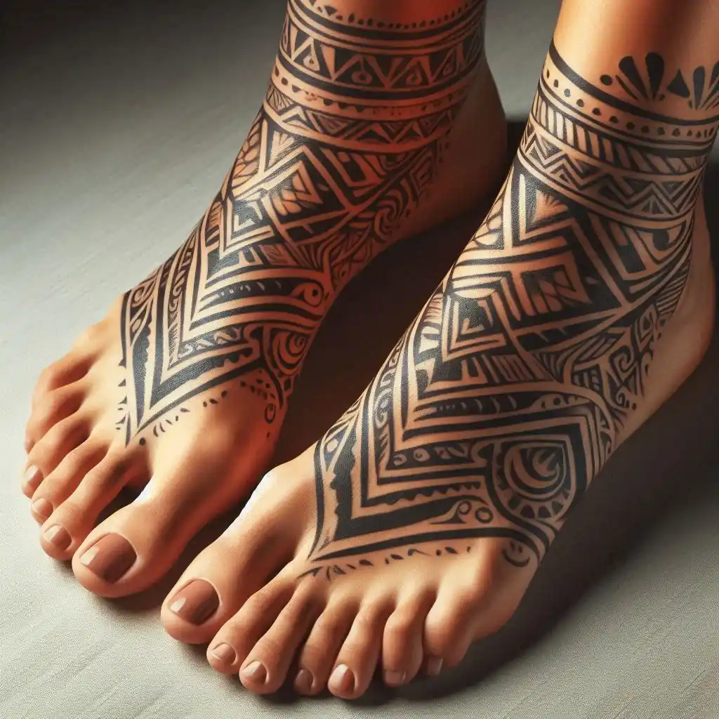 Tribal Pattern Tattoo