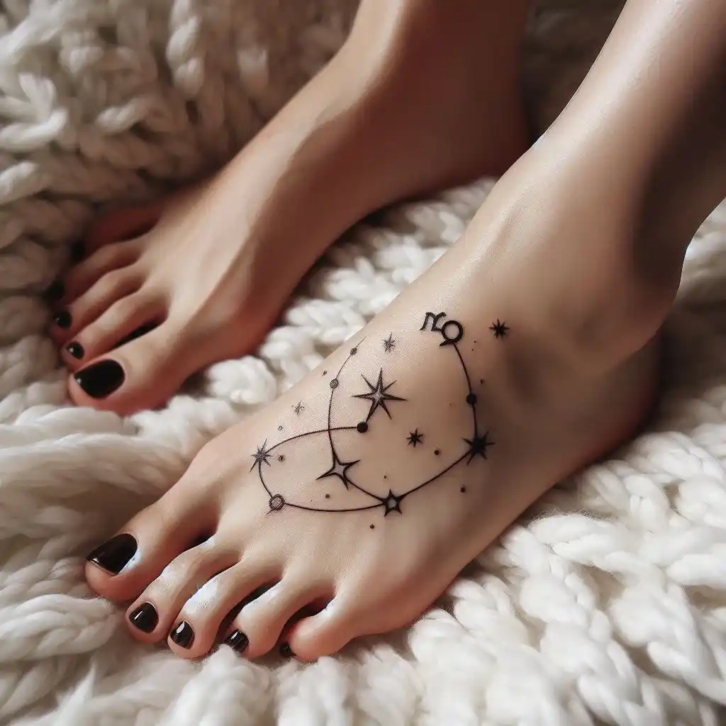 Zodiac Constellation Tattoo