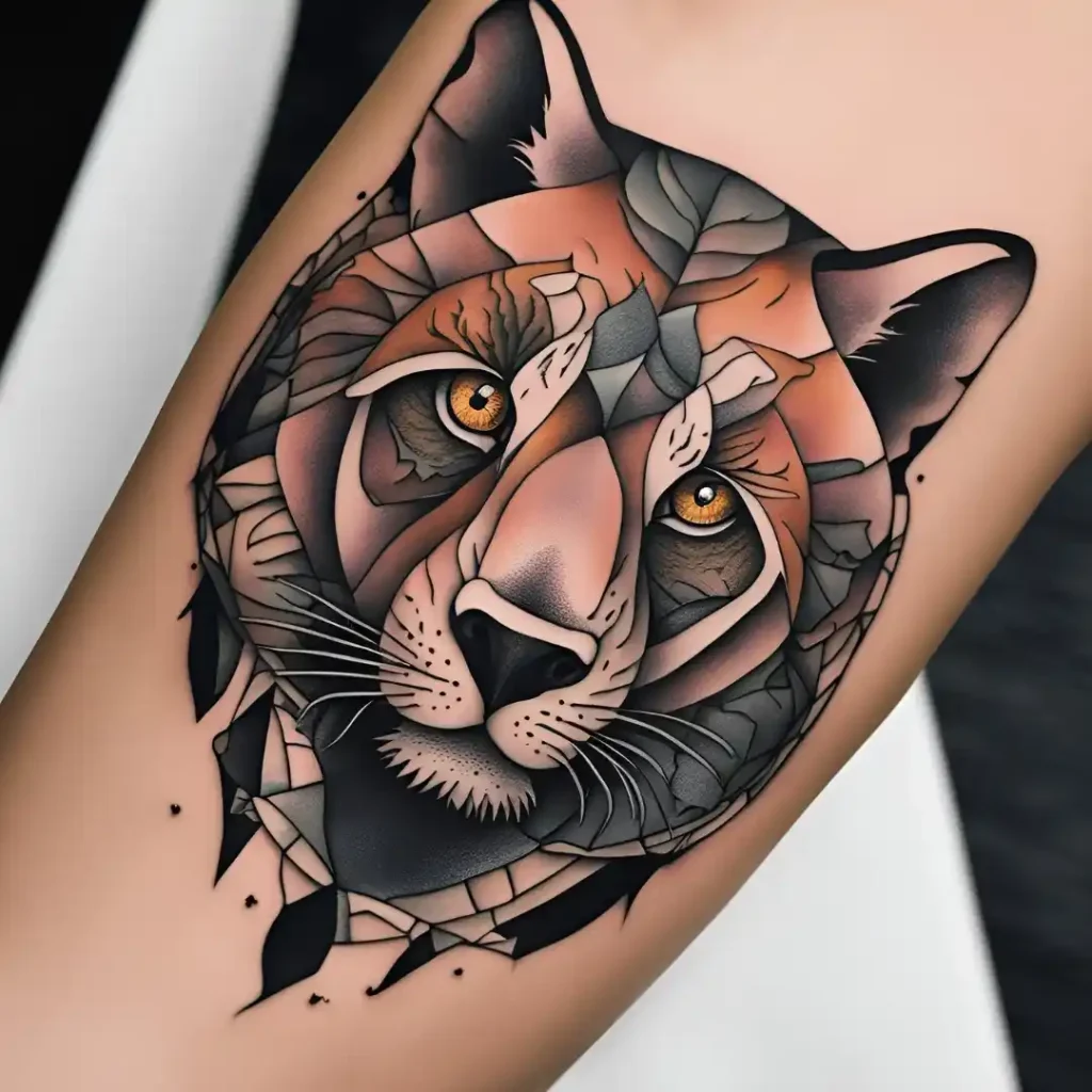 Animal Patch Tattoo