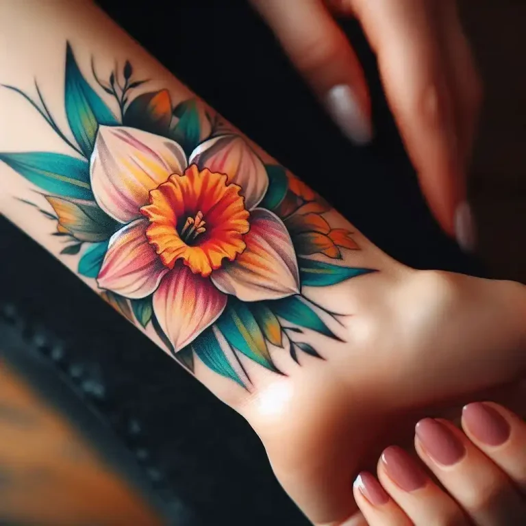 Birth Flower Tattoo