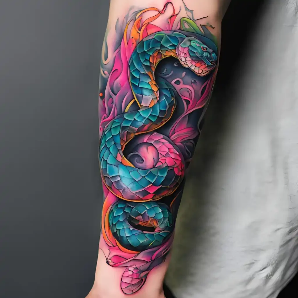 Neon Snake