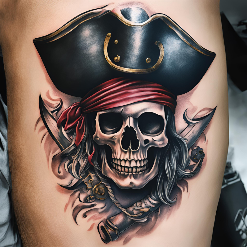 Pirate Skull and Crossbones