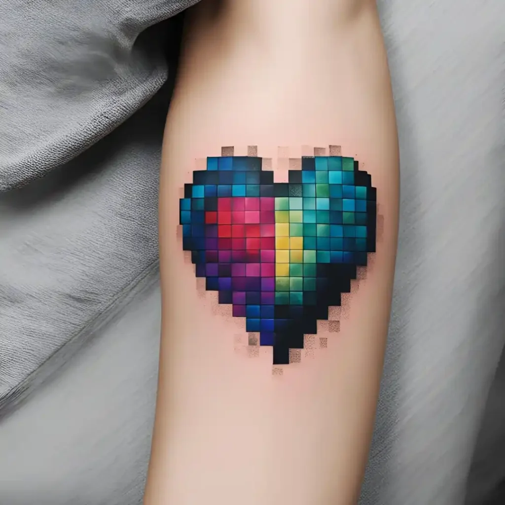 Pixelated Heart