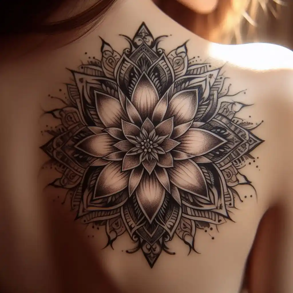 Sacred Lily Mandala