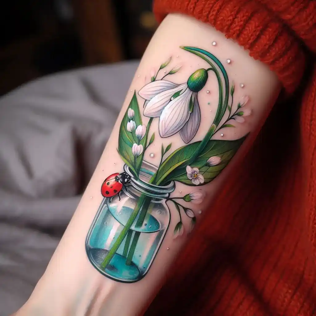 Snowdrop in a Jar