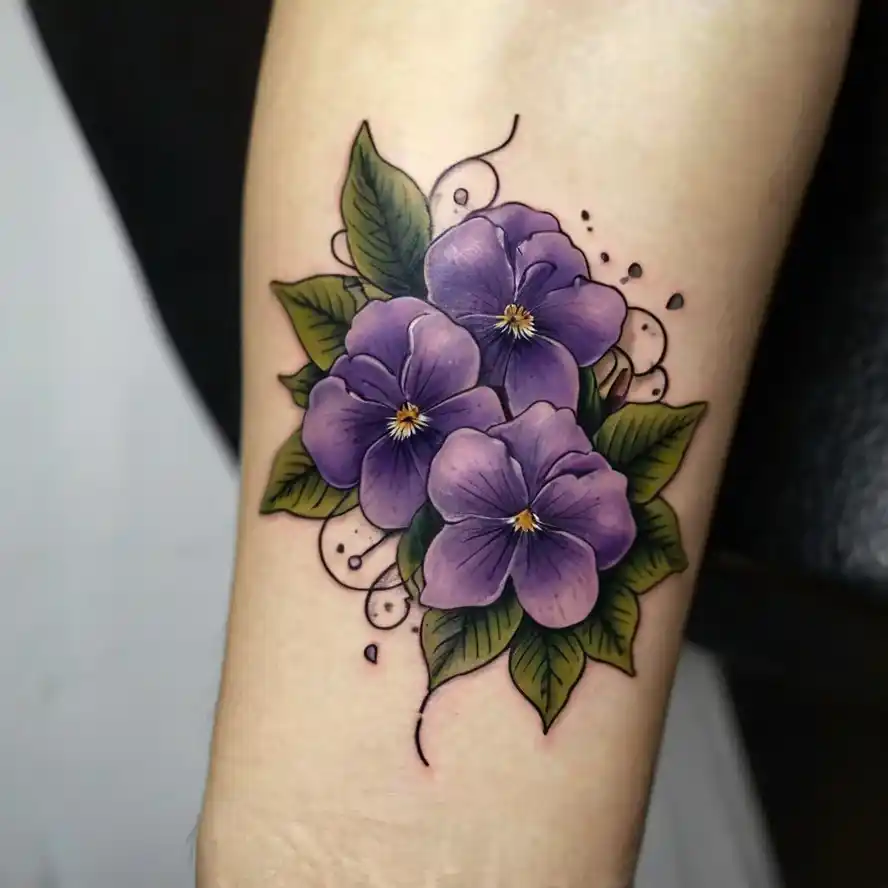 Violet Bouquet