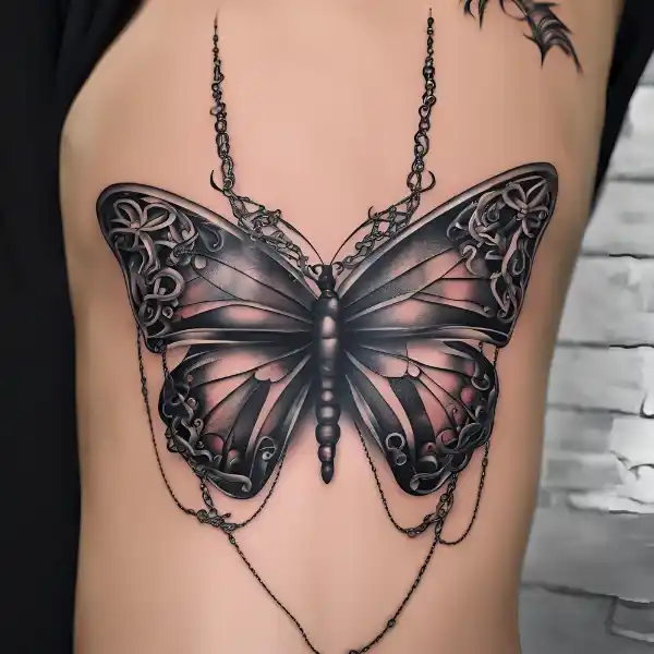 Butterfly with Chains