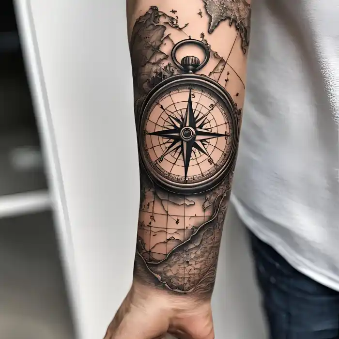 Compass and Map