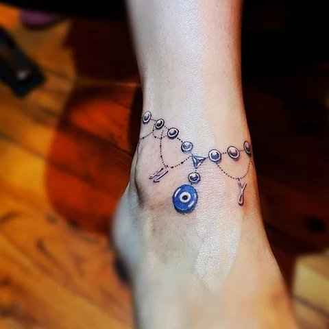 Evil Eye Anklet: A Shield of Protection