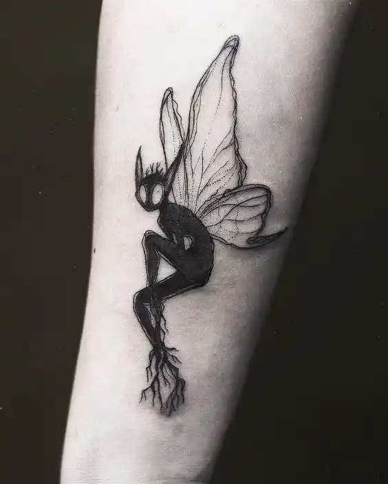 Fairy Dark Feminine Tattoo Ideas