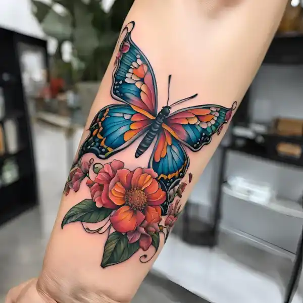 Floral Butterfly