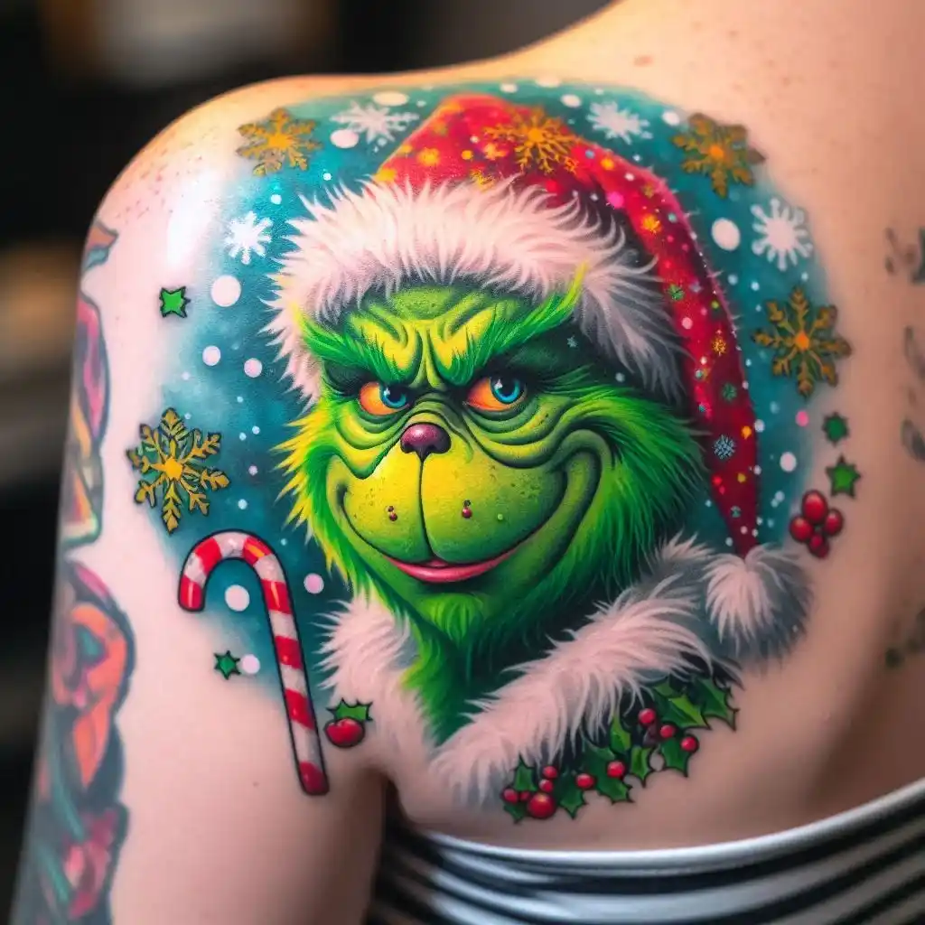 Grinch Tattoo