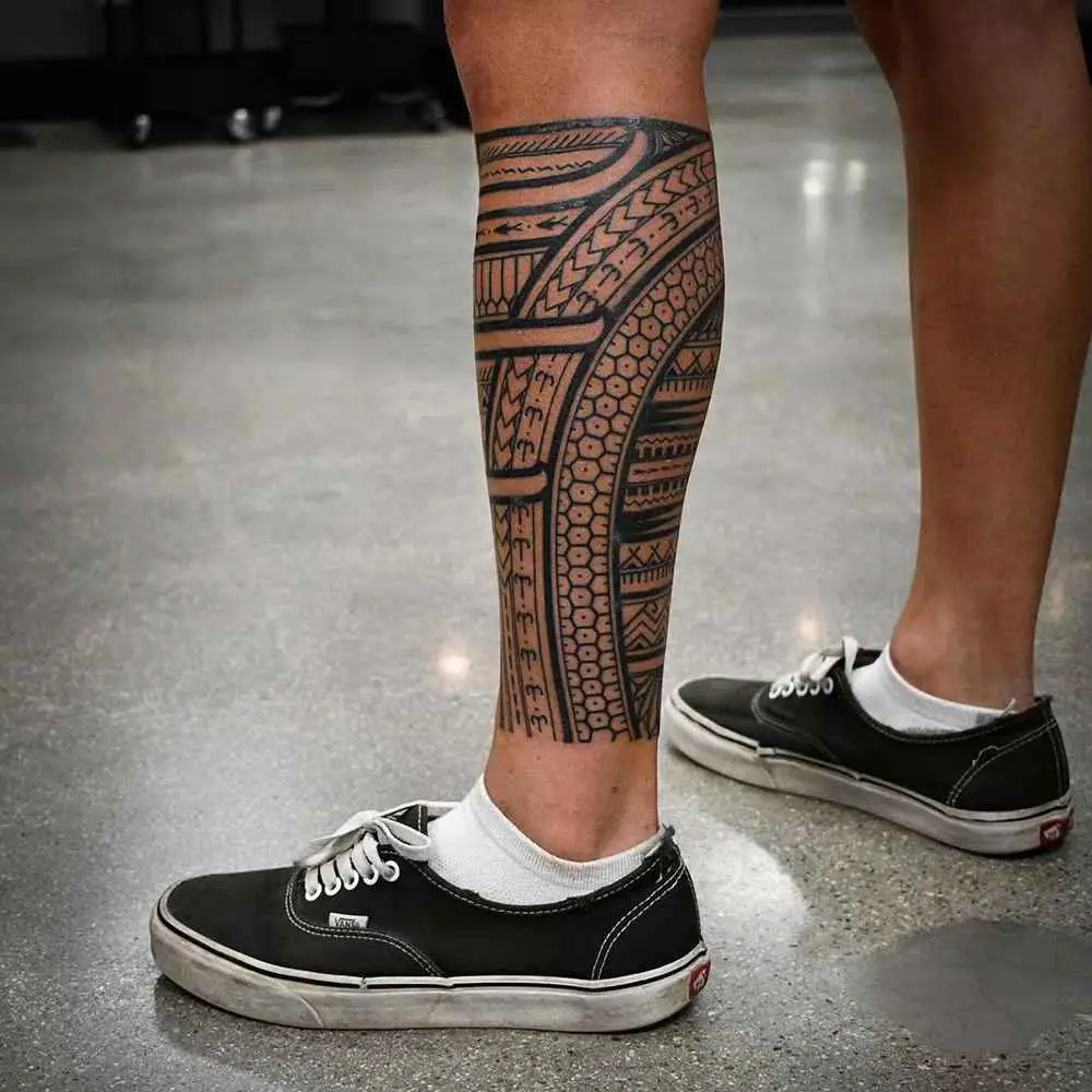 Half Leg Sleeve Tattoos