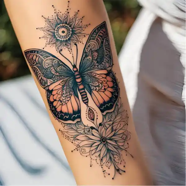 Mandala Butterfly