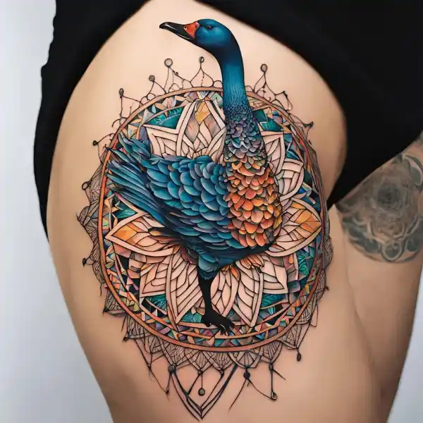 Mandala Goose