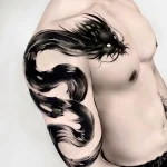 Men Shoulder Tattoo