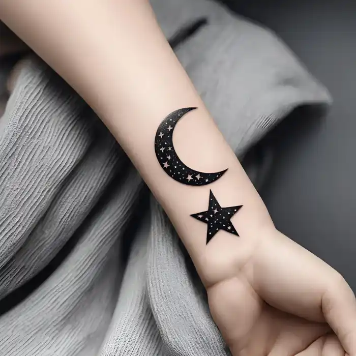 Moon and Stars