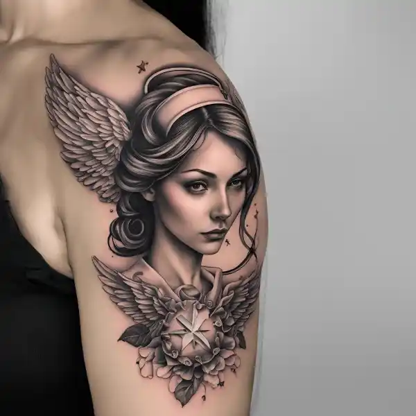 Nurse Angel Tattoo