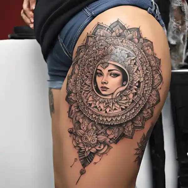 Nursing Tools Mandala Tattoo