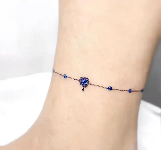 Sapphire Anklet