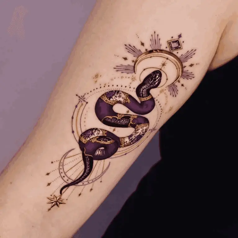 Small Snake Tattoo