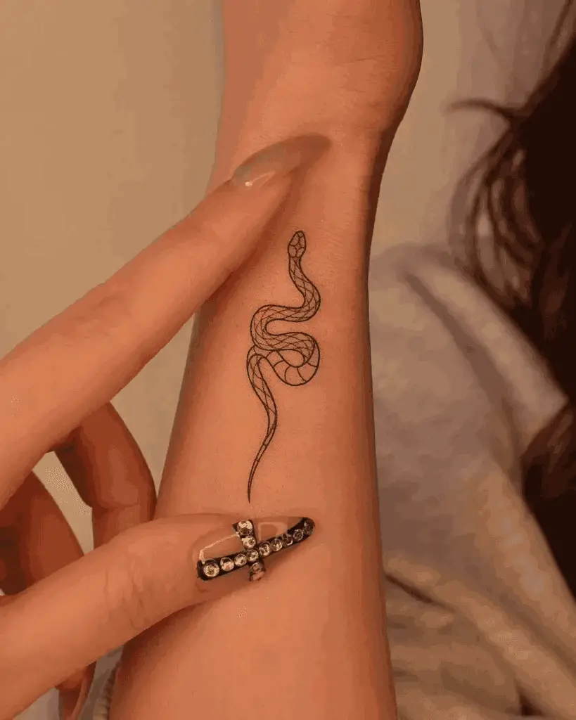 Small Snake Tattoos