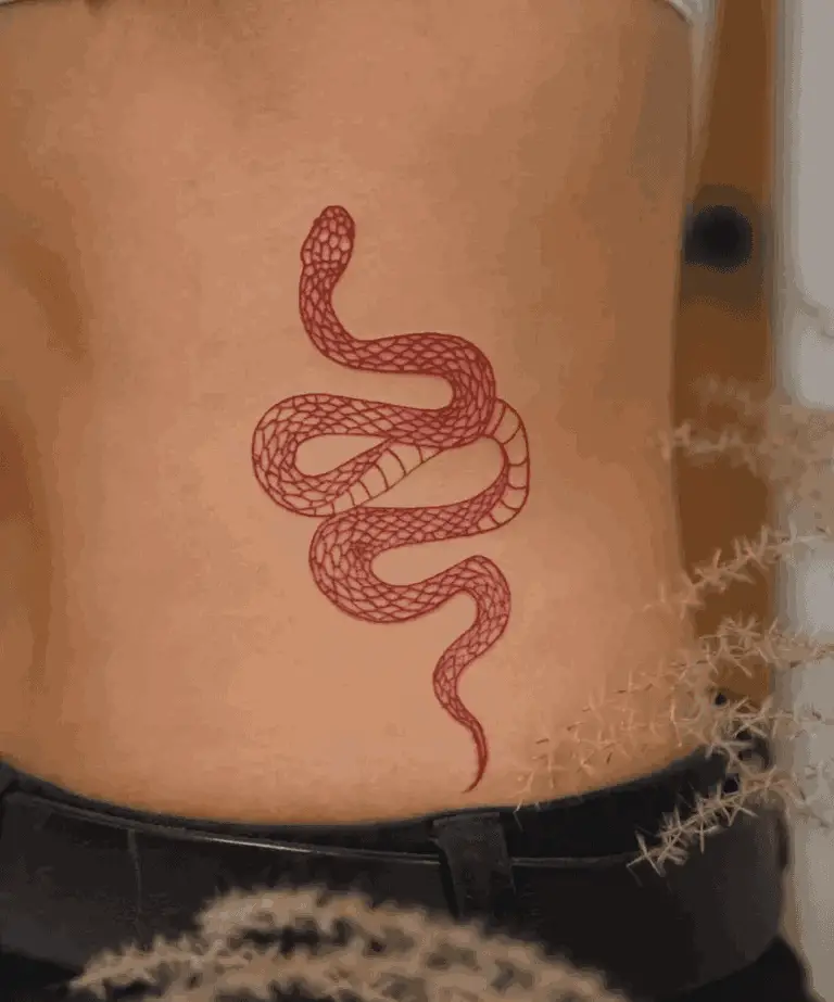 Snake Hip Tattoos