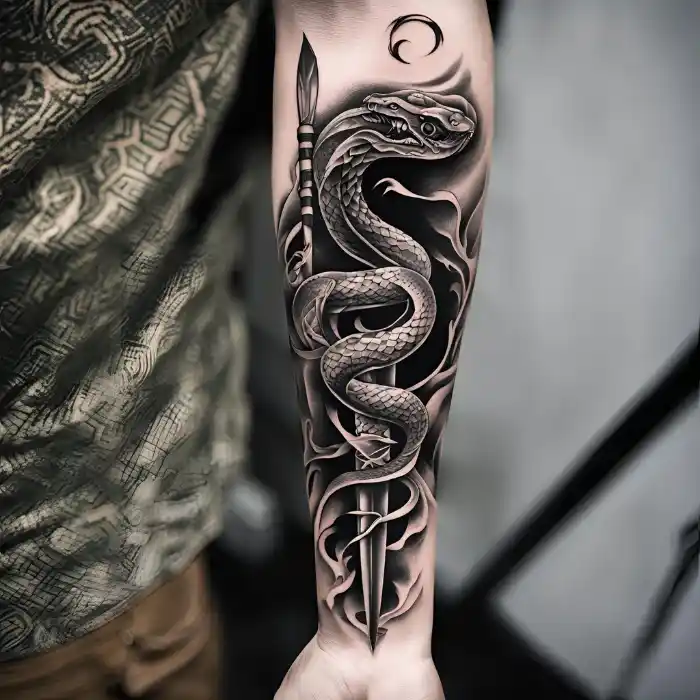 Snake and Dagger