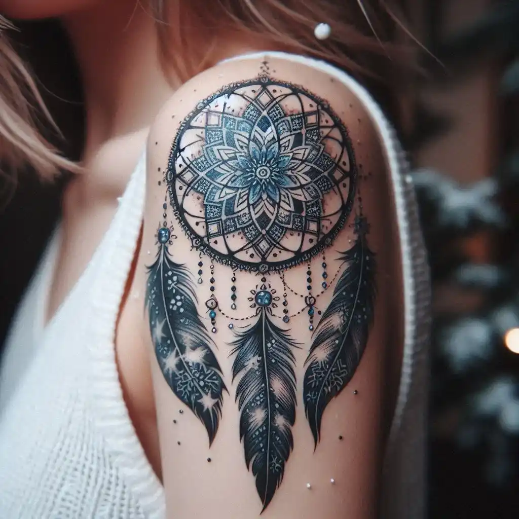 Snowflake Dreamcatcher