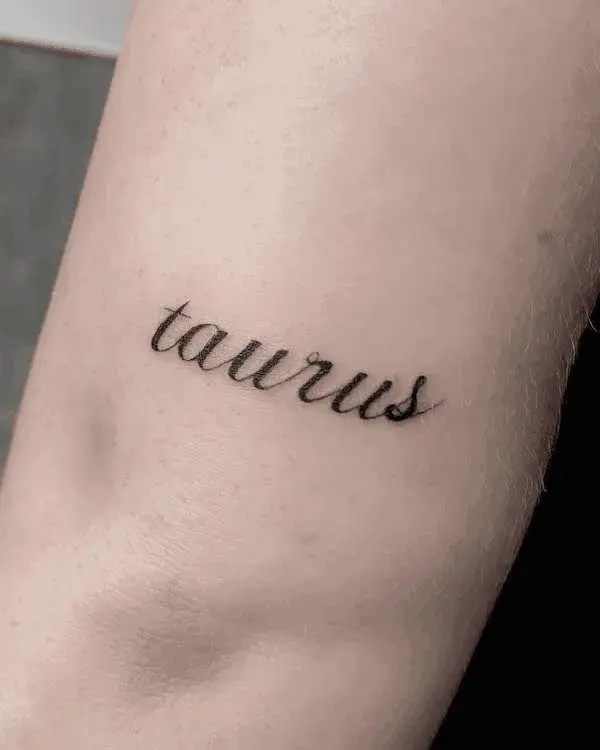 Taurus Tattoo