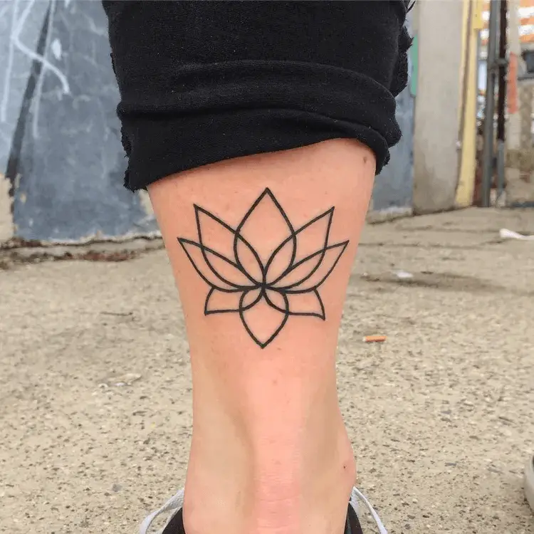 Ankle Lotus Flower