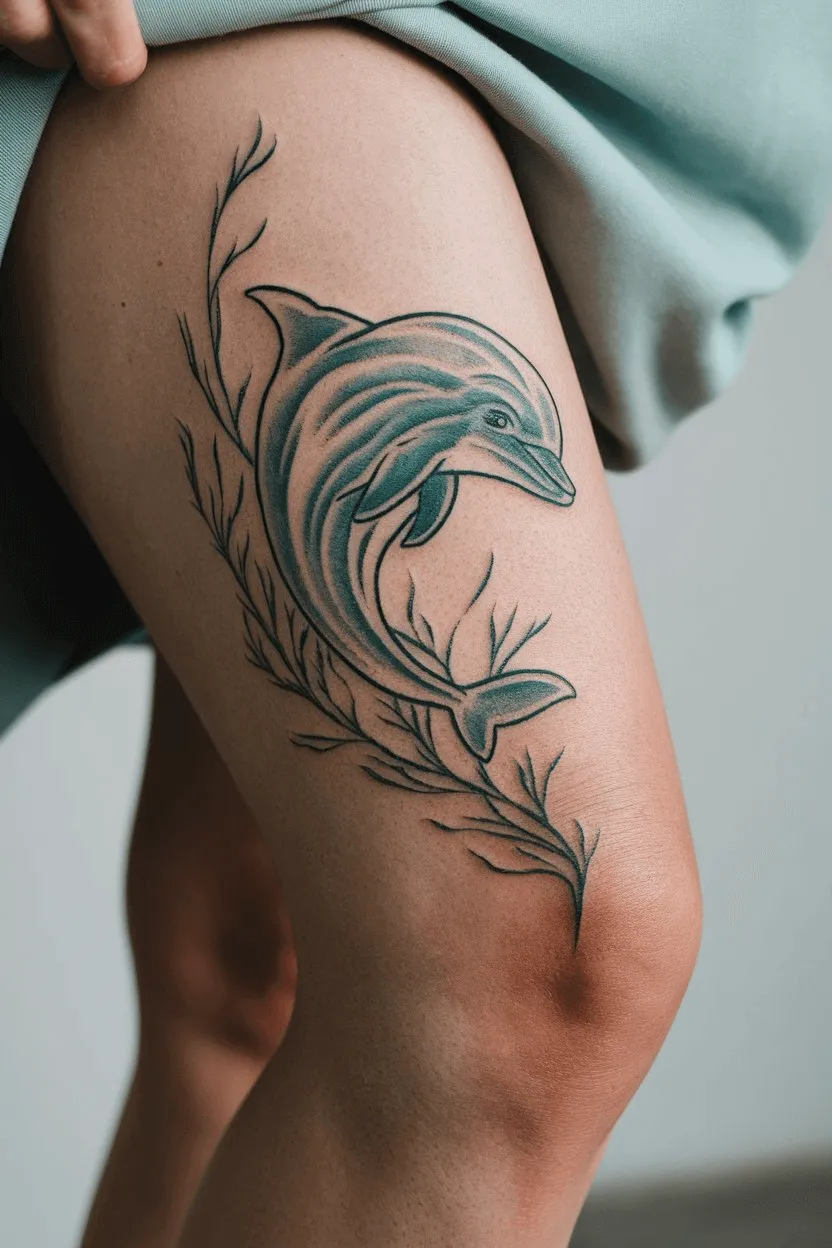 20 Beautiful Dolphin Tattoo Designs Full Of Meaning And Grace