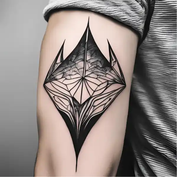 Geometric Manta Ray