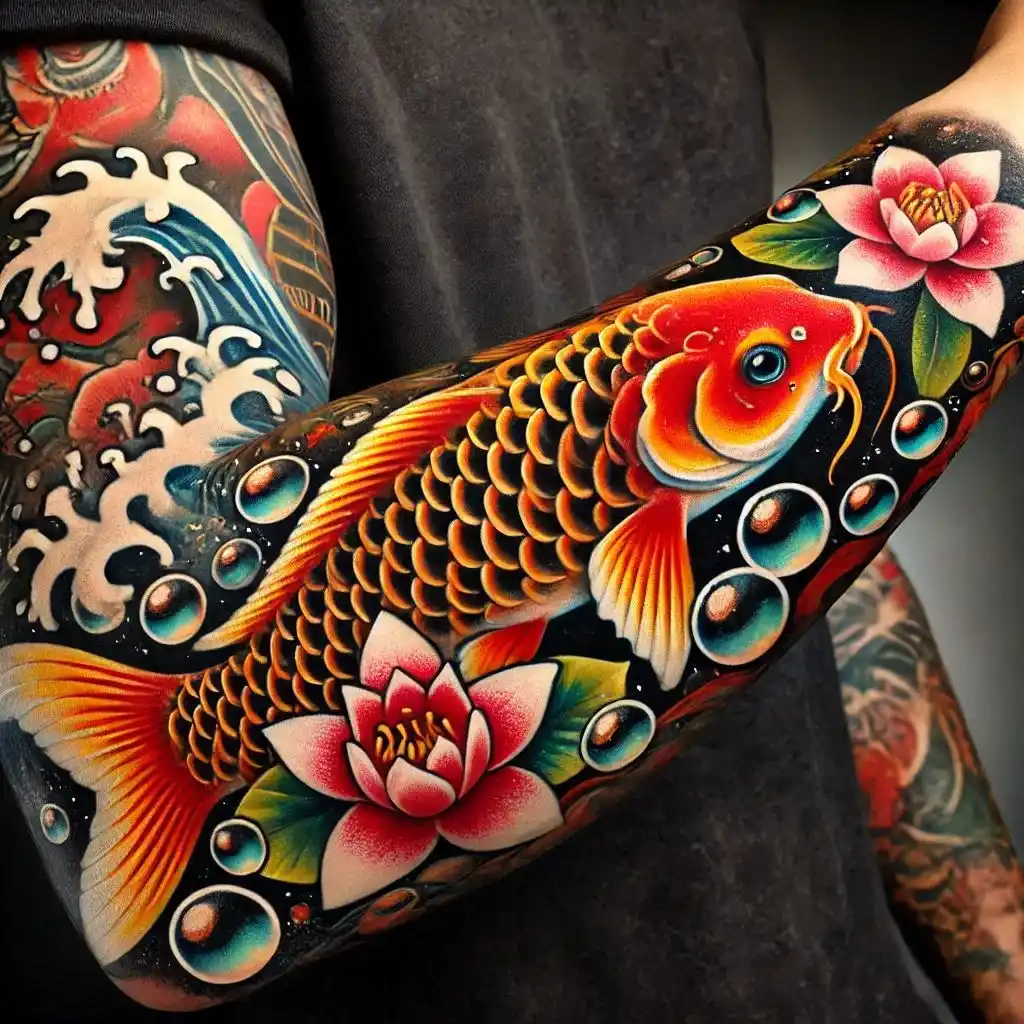 Koi Fish Tattoo